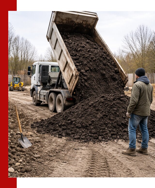 Доставка чернозема навалом в Борзе быстро и выгодно