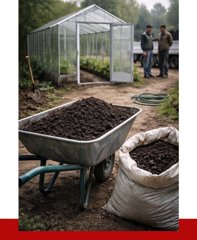 Чернозем для теплицы в Борзе с доставкой от 1545 р. | ПРОНЕРУДБря