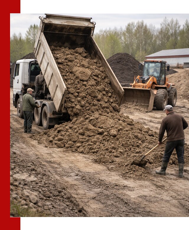 Доставка глин и суглинков в Борзе оптом и вкрай