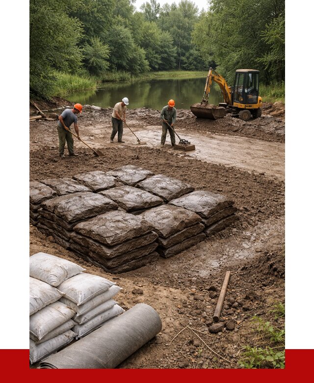 Купить глину для пруда в Борзе от 4635 р. с доставкой | ПРОНЕРУДБря