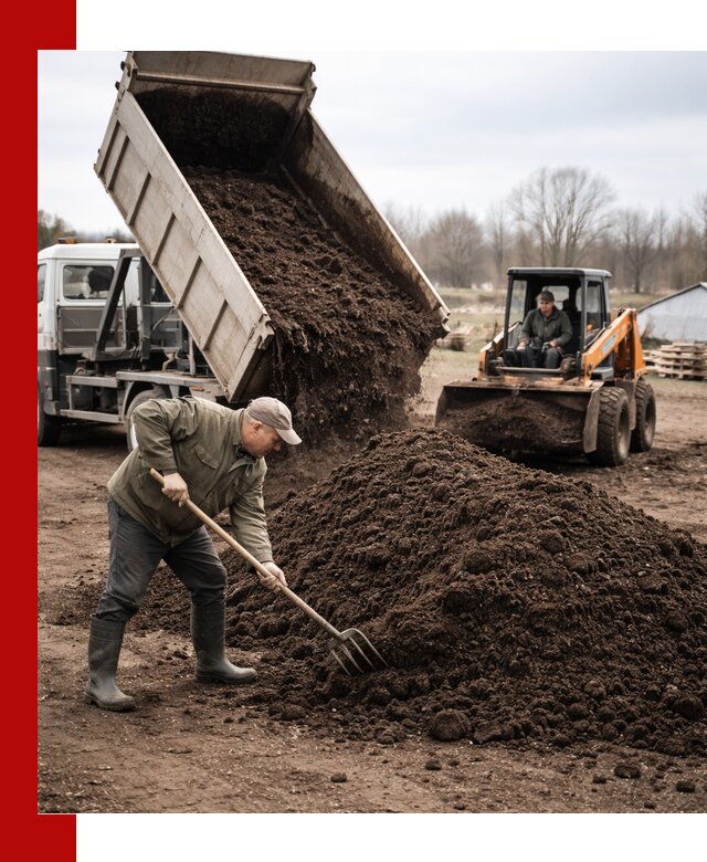 Доставка и продажа перегноя в Борзе быстро и дешево