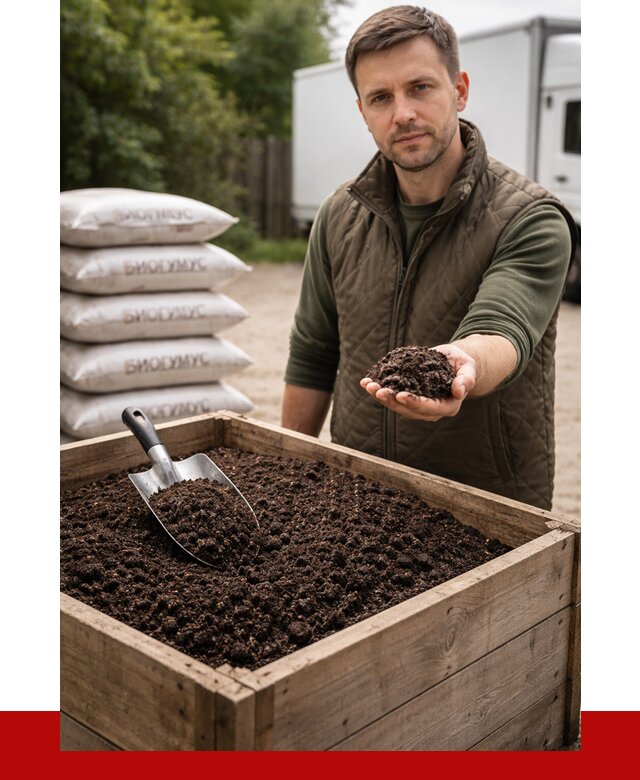 Купить биогумус в Борзе с доставкой от 8756 р. за куб | ПРОНЕРУДБря