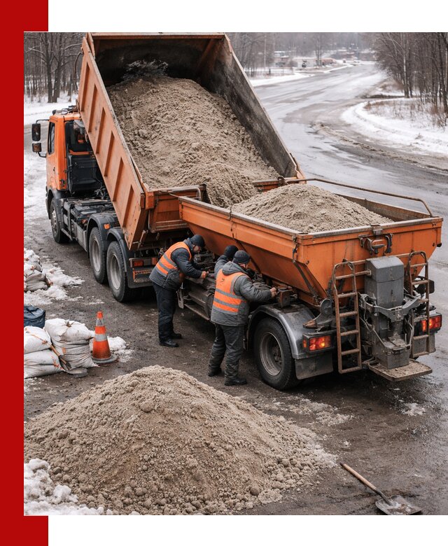 Поставка и вывоз пескосоля в Борзе оптом и в розницу