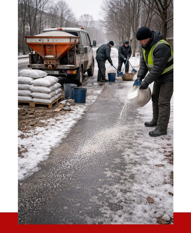 Реагент против гололеда в Борзе с доставкой от 4635 р. | ПРОНЕРУДБря