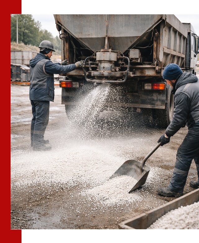 Доставка и продажа хлористого кальция в Борзе