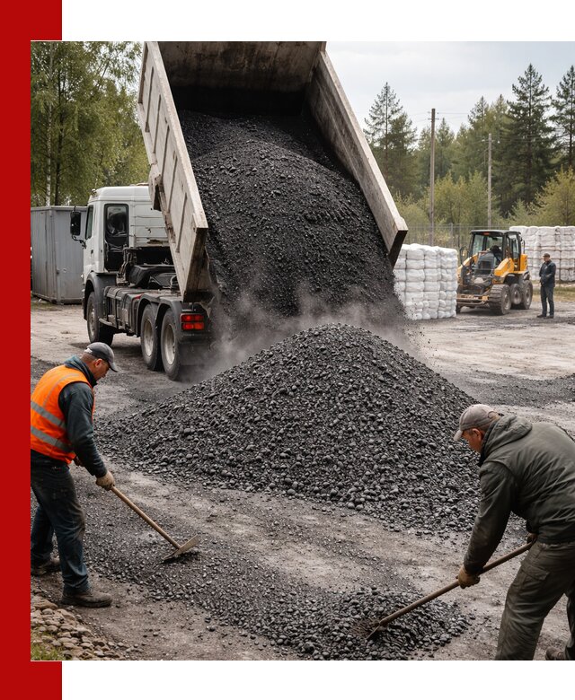 Доставка и продажа асфальтного гранулята в Борзе