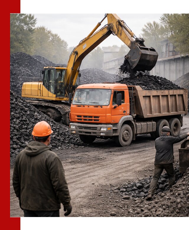 Доставка угля автотранспортом в Борзе быстро и выгодно