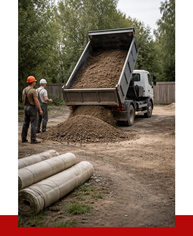 Доставка сыпучих материалов самосвалом в Борзю от 4326 р. | ПРОНЕРУДБря