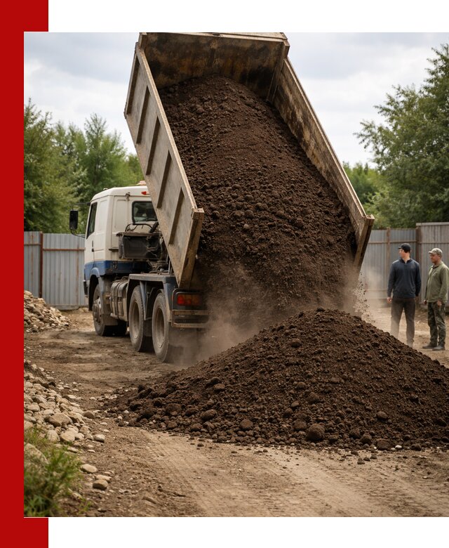 Доставка самосвалом 10 кубов в Борзе быстро и надёжно