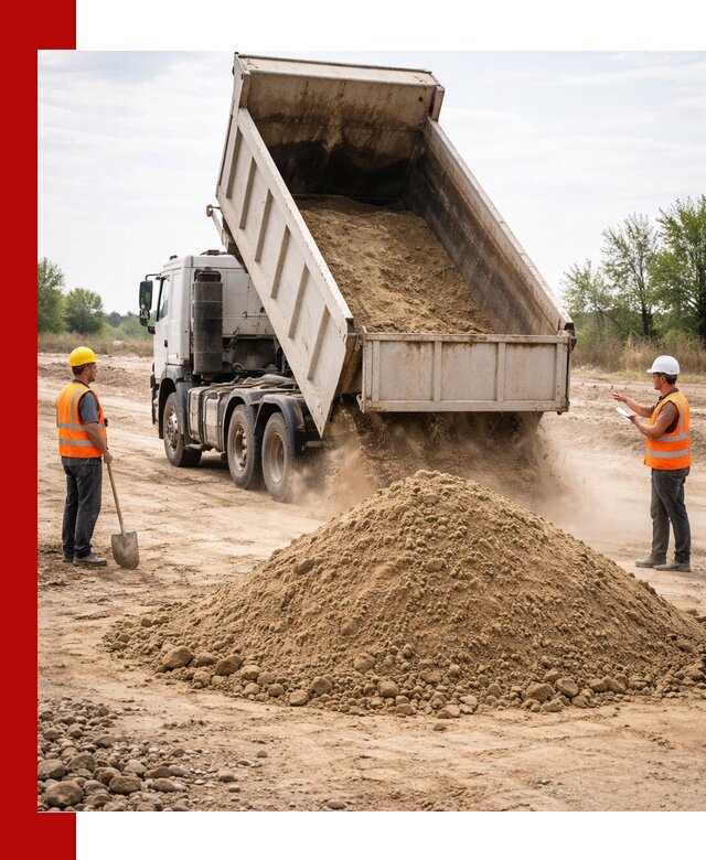 Доставка самосвалом 15 кубов в Борзе за город и по городу