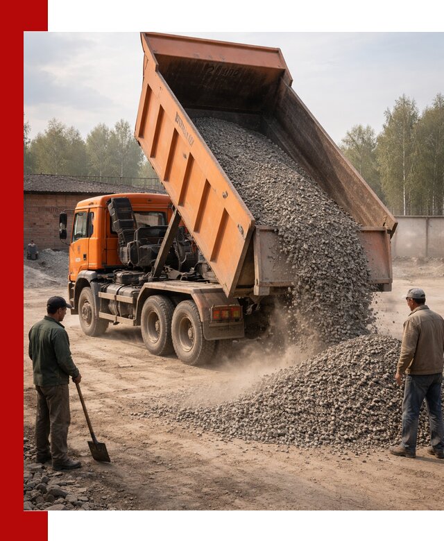 Доставка самосвалом 20 м3 в Борзе быстро и надежно