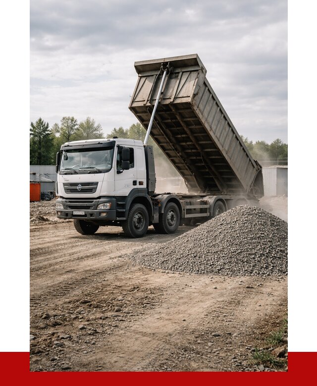 Доставка самосвалом 40 кубов в Борзе от 9271 р. | ПРОНЕРУДБря