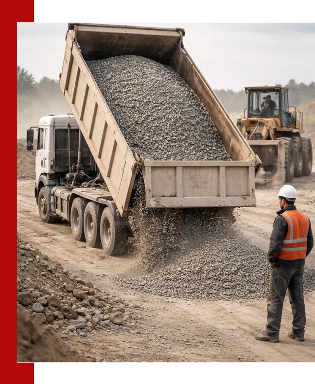 Доставка самосвалом 40 кубов цемента и сыпучих в Борзе