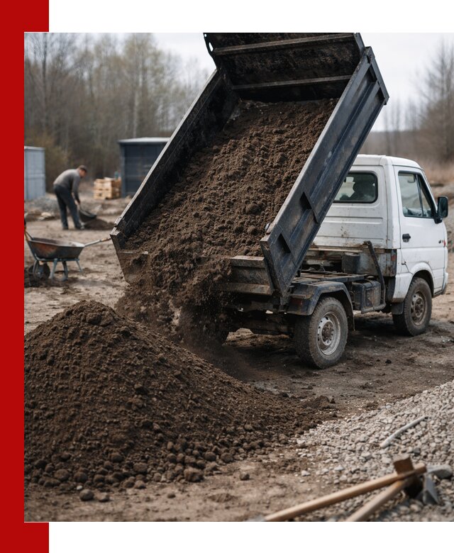 Аренда минисамосвала в Борзе для доставки сыпучих материалов