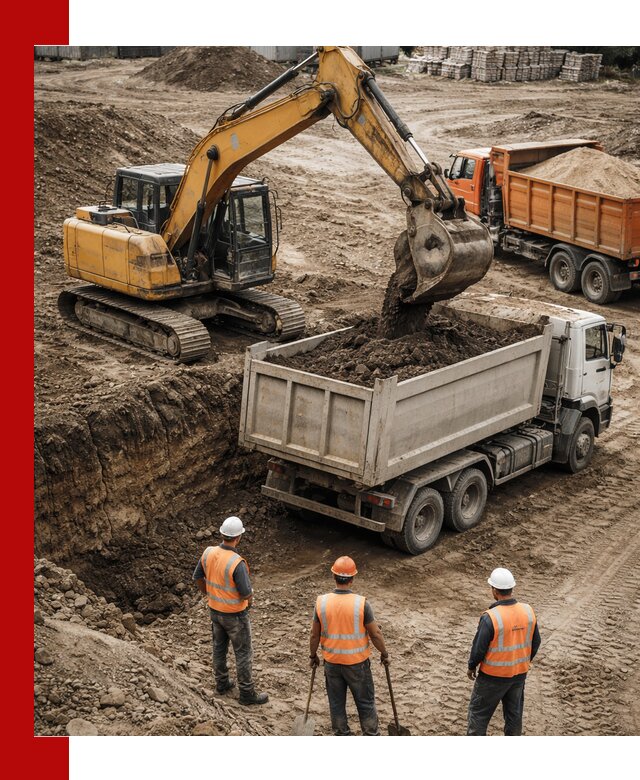 Разработка грунта для строительства и благоустройства в Борзе