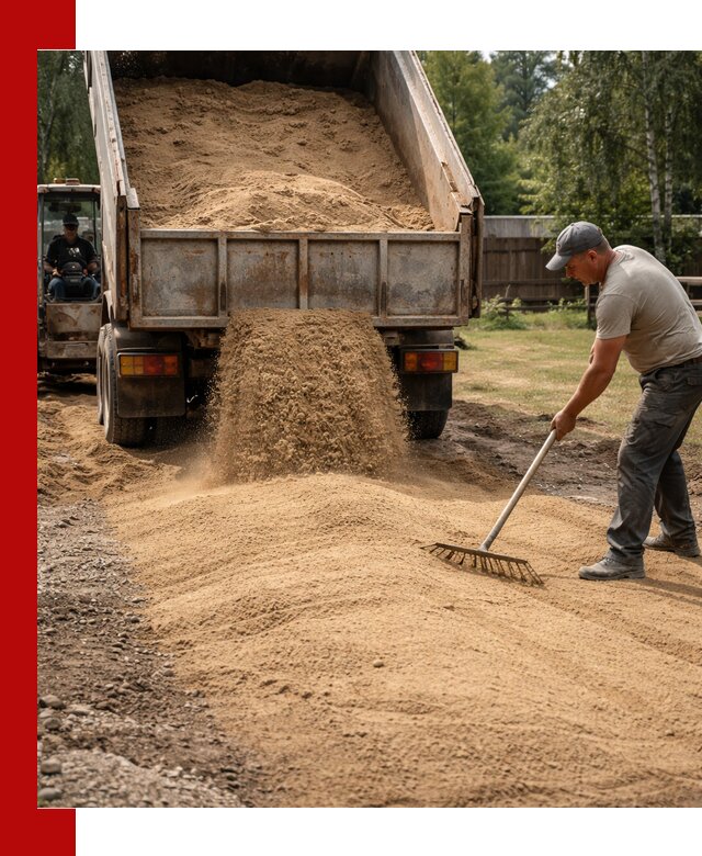 Отсыпка участка песком в Борзе быстро и качественно