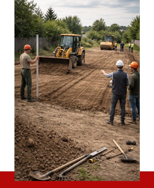 Планировка участка грунтом в Борзе от 4635 р ПРОНЕРУДБря